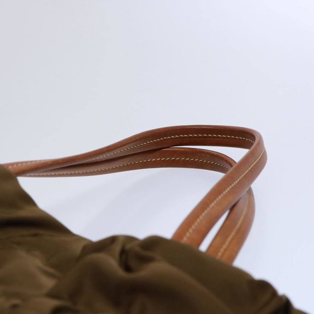 PRADA Shoulder Bag Nylon Khaki Auth bs10307 - Picture 8 of 16
